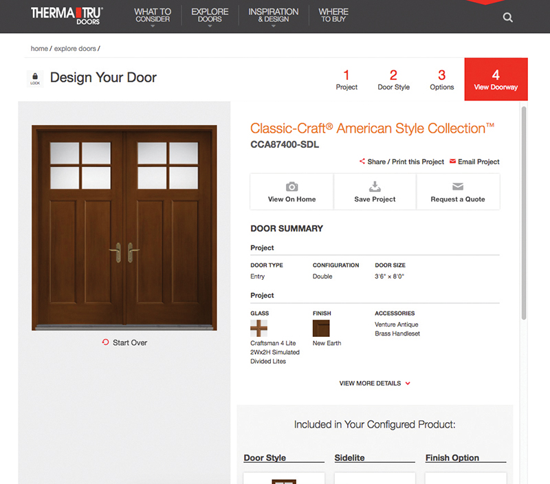 Innovative Products Therma Tru Design Your Door Pro Remodeler